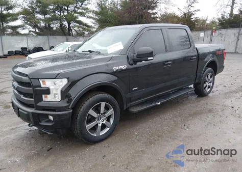 2015 Ford F-150 Lariat from USA, damaged, VIN 1FTEW1EG5FFA98562